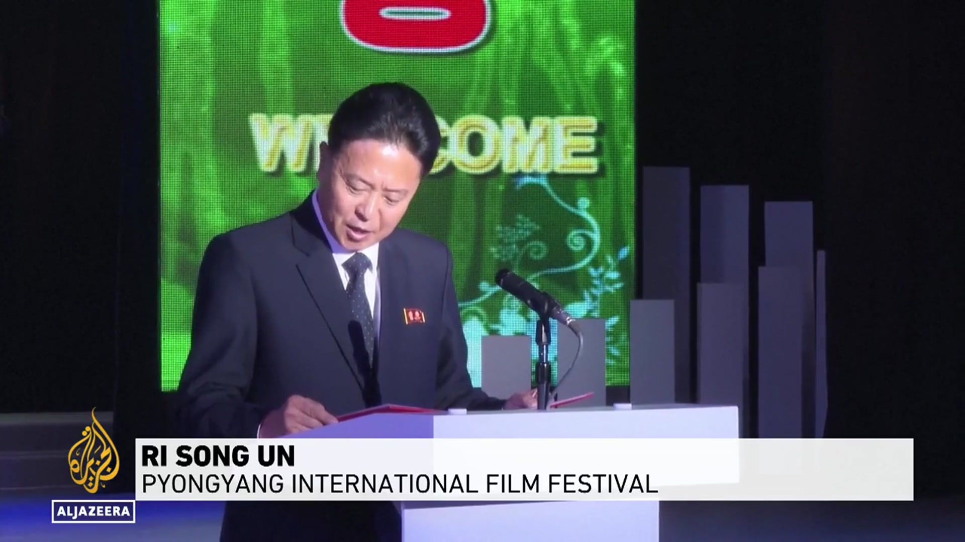 'Video thumbnail for North Korea hosts first international film festival since pandemic'