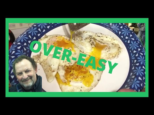 Video thumbnail for How To COOK Over Easy EGGS Without BREAKING Yolk and Frying It
