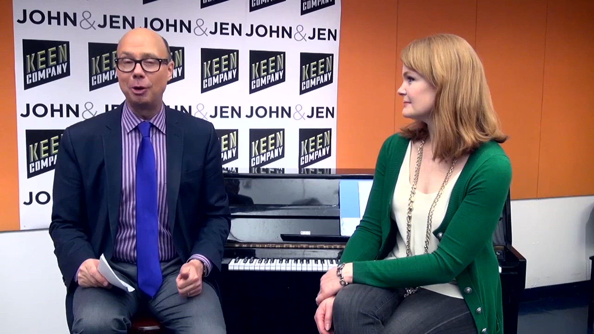 Video thumbnail for TV Exclusive: BACKSTAGE WITH RICHARD RIDGE- JOHN & JEN's Kate Baldwin!