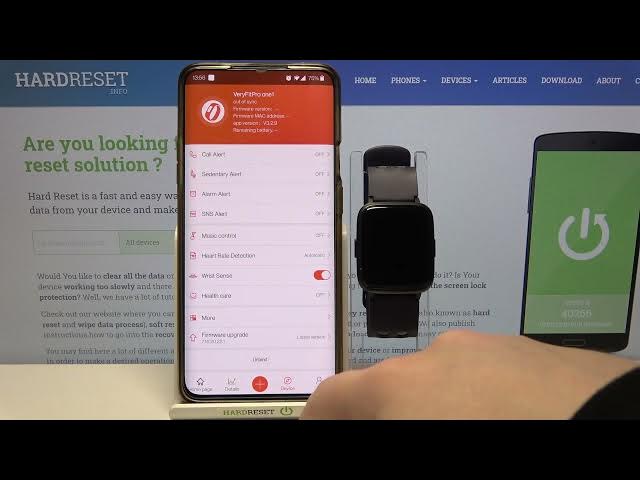 Video thumbnail for How to Remove Bluetooth Connection between HOMVILLA Fitness Tracker & Phone – UNPAIR