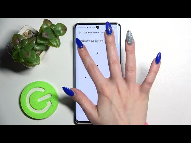Video thumbnail for How to Add Screen Lock on HONOR 50 - Set Up Screen Protection