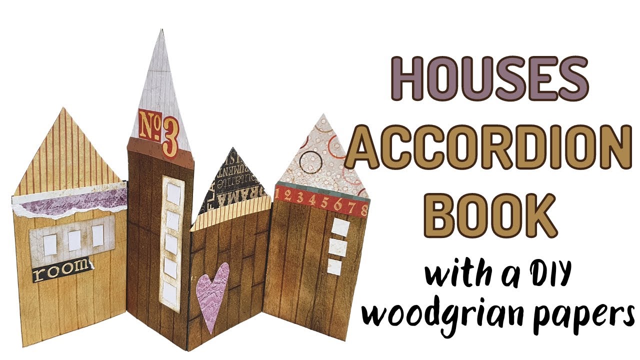 Video thumbnail for Houses Accordion Book