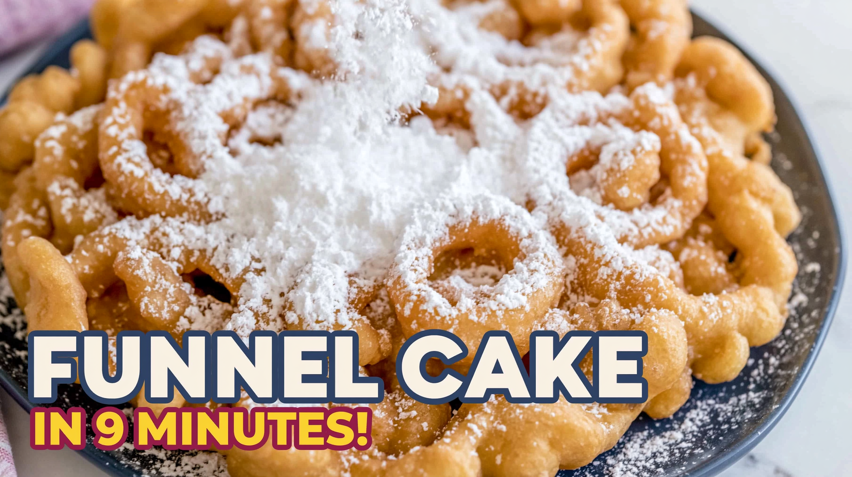 Video thumbnail for Homemade Funnel Cake in 9 Minutes