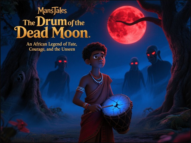 Video thumbnail for The Drum of the Dead Moon: An African Legend of Fate, Courage, and the Unseen