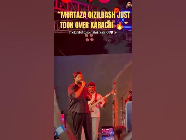 Video thumbnail for KARACHI JUST WENT CRAZY FOR MURTAZA QIZILBASH! 😱🔥 | Aug 21, 2026 | #shorts #karachi