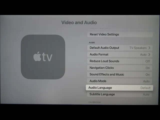 Video thumbnail for How to Change Default Audio Language on APPLE TV 4K - Switch English to Different Language