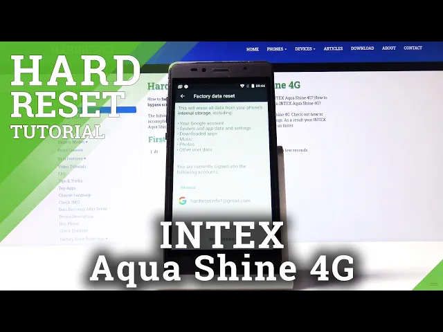 Video thumbnail for How to Factory Reset INTEX Aqua Shine 4G – Wipe Data & Customized Settings