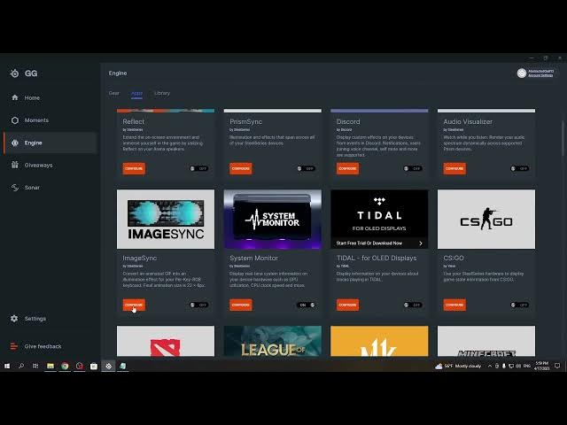 Video thumbnail for How To Use Image Sync With Steelseries Apex 7