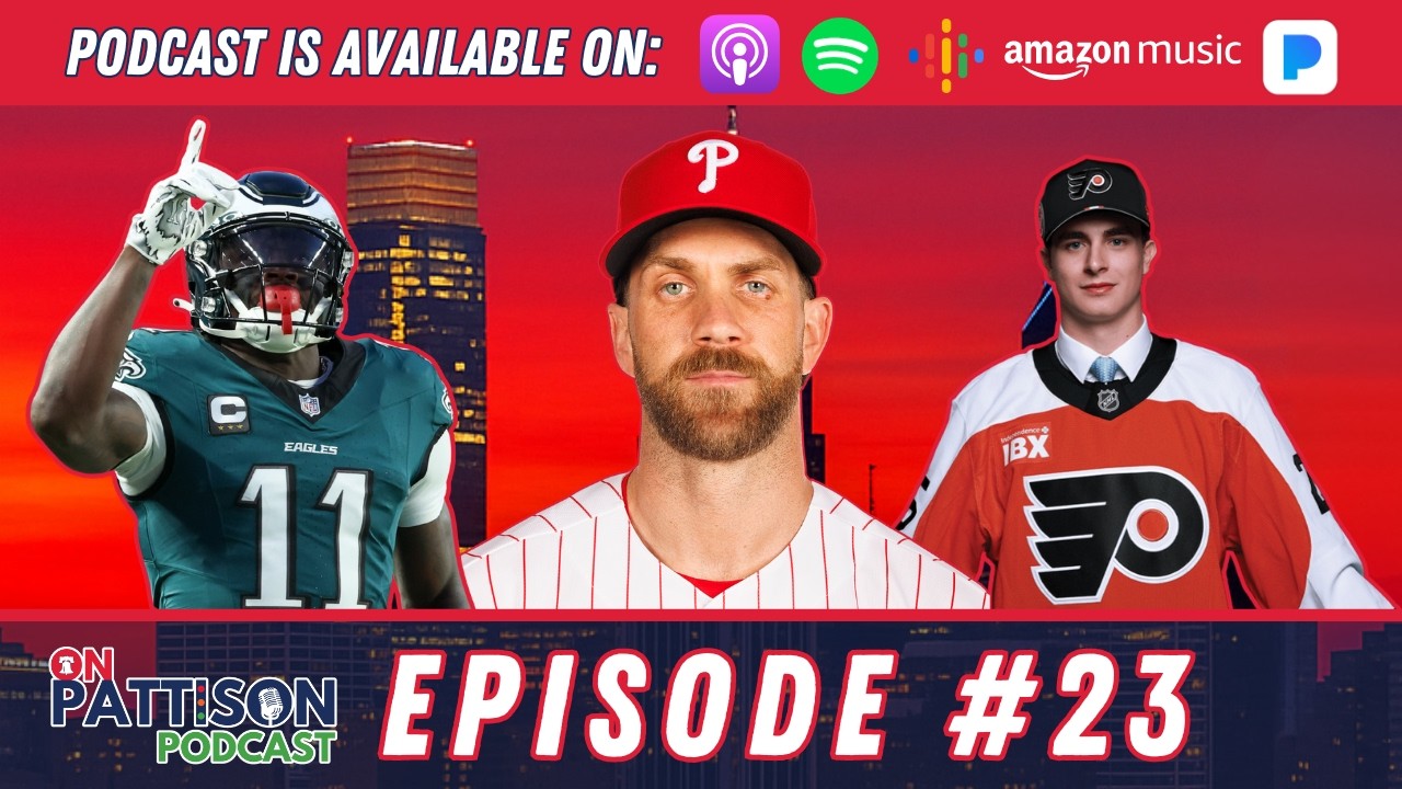 Video thumbnail for OnPattison Podcast: Concerns about Bryce Harper's swing?