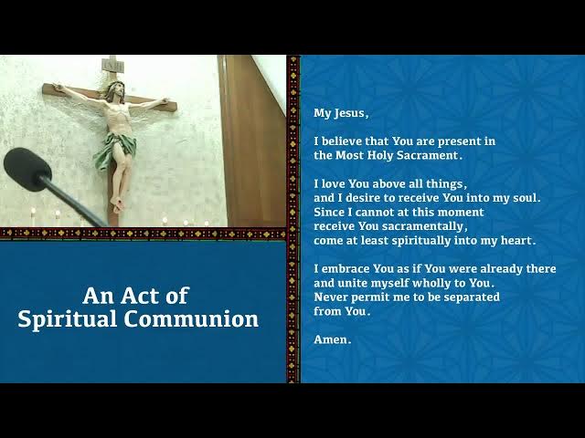 Video thumbnail for Holy Mass from St Edward the Confessor in Tallulah 09-29-2024