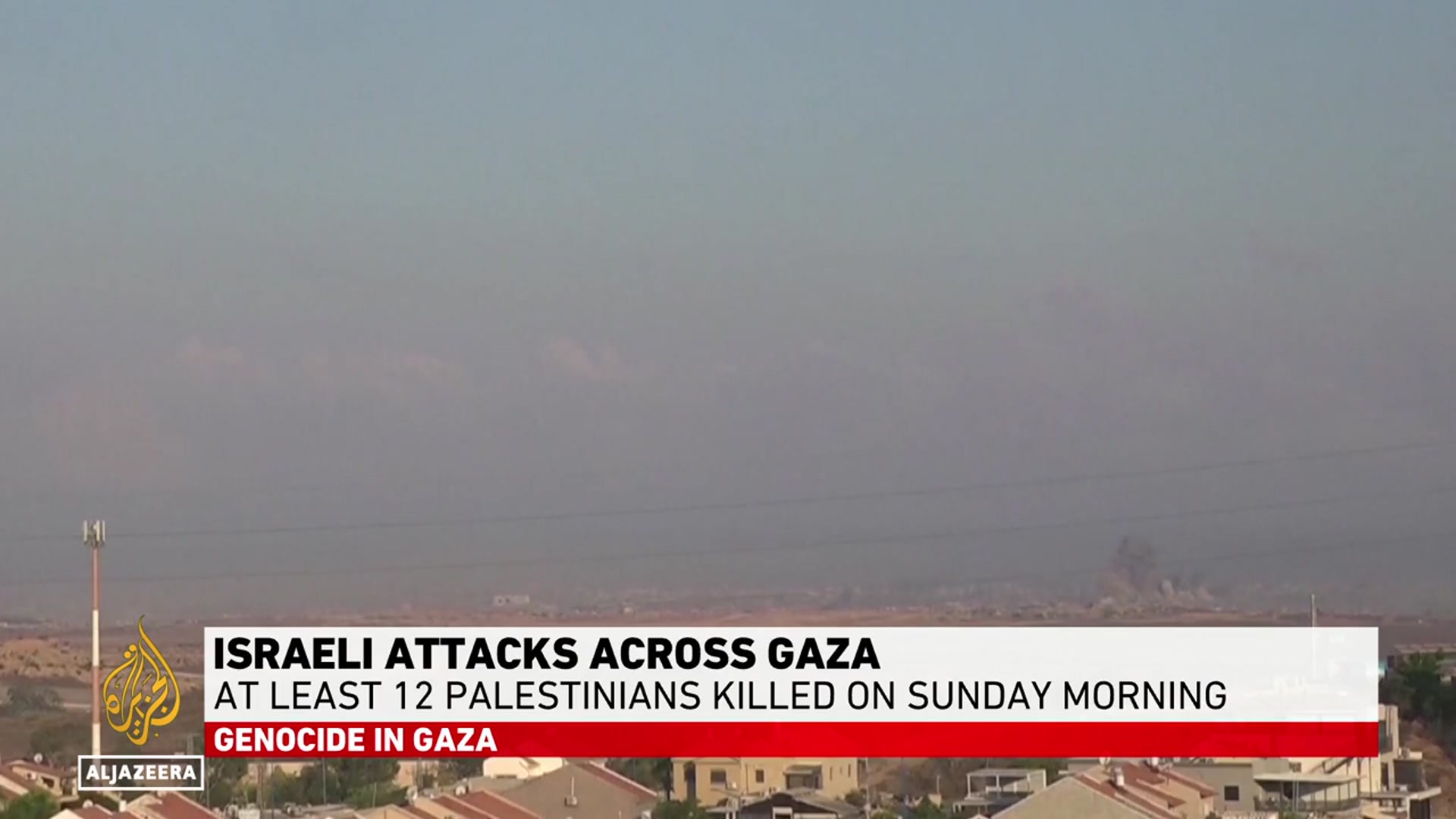 'Video thumbnail for Israeli army issued new forced evacuation warnings in central Gaza'