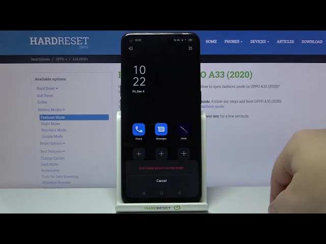 Video thumbnail for How to Turn On Power Saving Mode in OPPO A33 2020 – Extend Battery Life