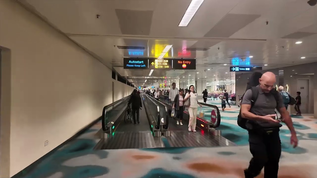 Video thumbnail for Singapore Airport Departure Changi Terminal 2 2026