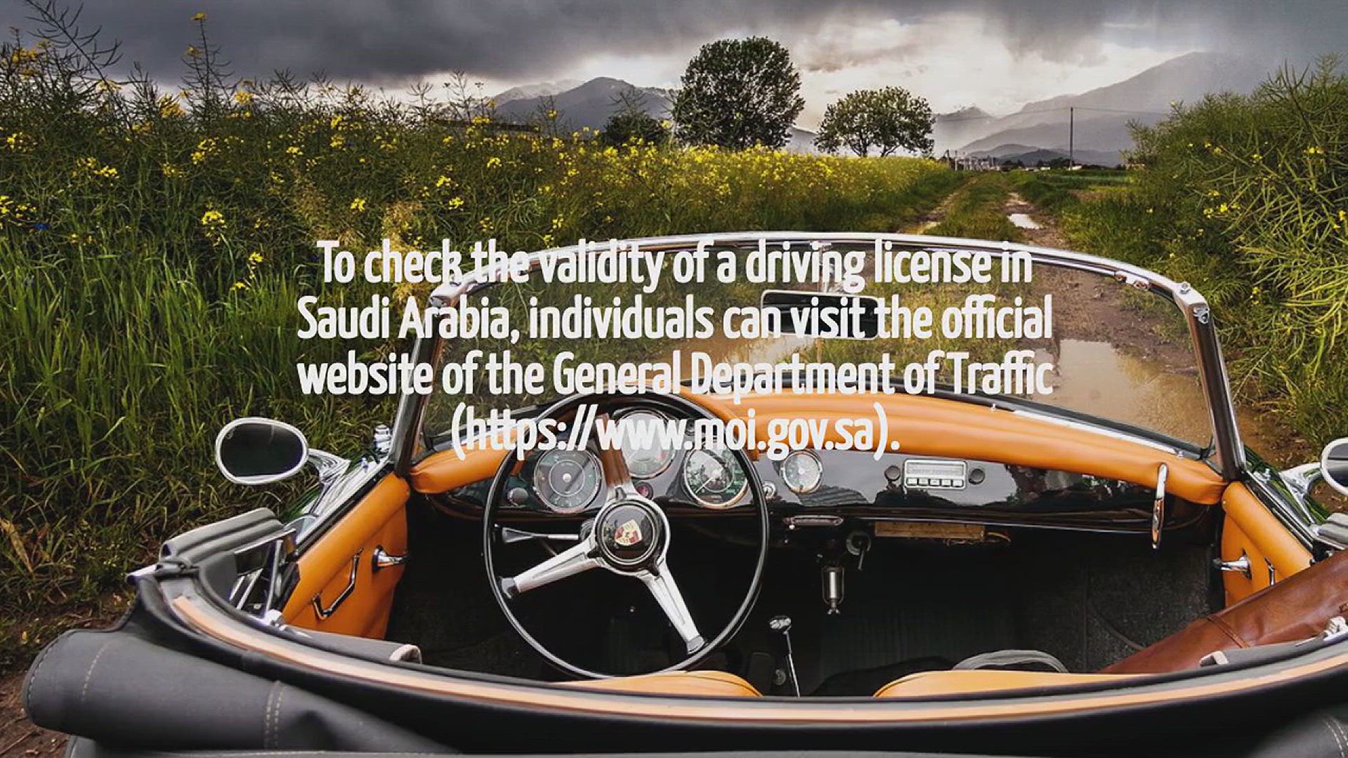 Video thumbnail for How To Check Driving Licence Validity In Saudi Arabia