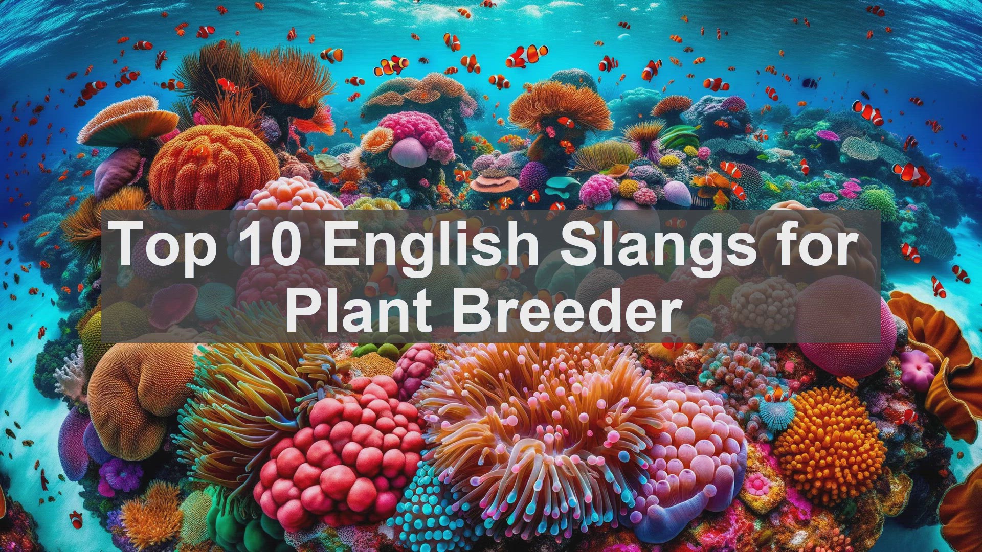 'Video thumbnail for Top 10 English Slangs for Plant Breeder'