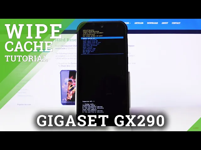 Video thumbnail for How to Wipe Cache Partition in GIGASET GX290