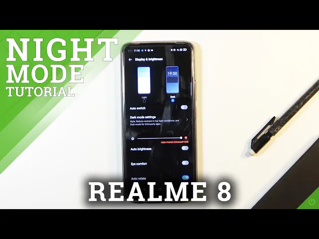 Video thumbnail for How to Activate Eye Comfort Mode on REALME 8 – Manage Display Options