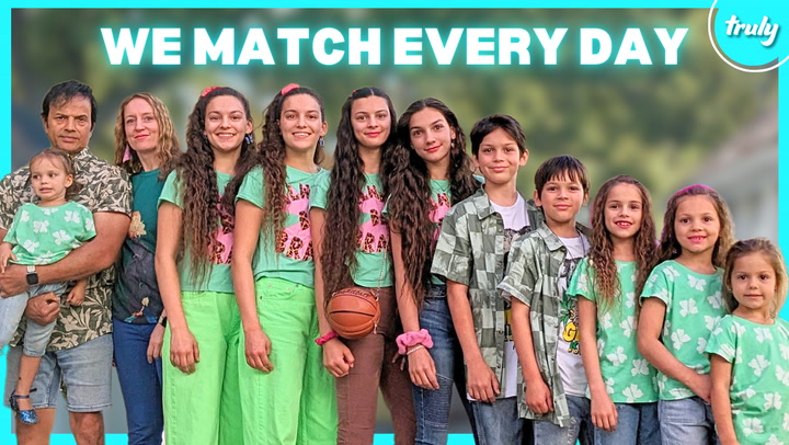 Video thumbnail for We’re A Family Of 12 & Match Every Day | MY EXTRAORDINARY FAMILY