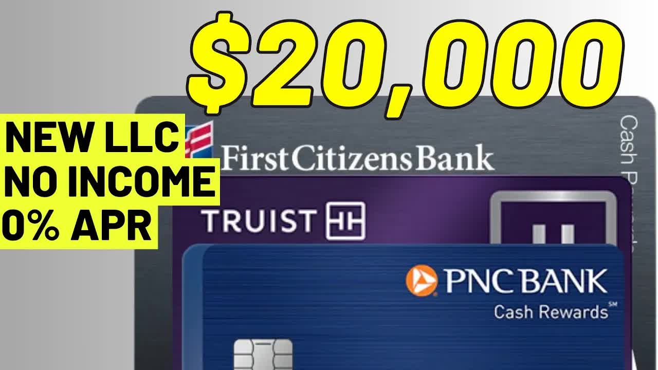 Video thumbnail for cal barton: get $20k llc funding: banks that approve without income proof
