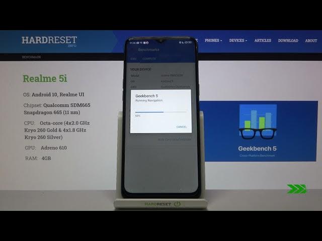 Video thumbnail for Realme 5i Geekbench 5 CPU Benchmark | CPU Performance Checkup