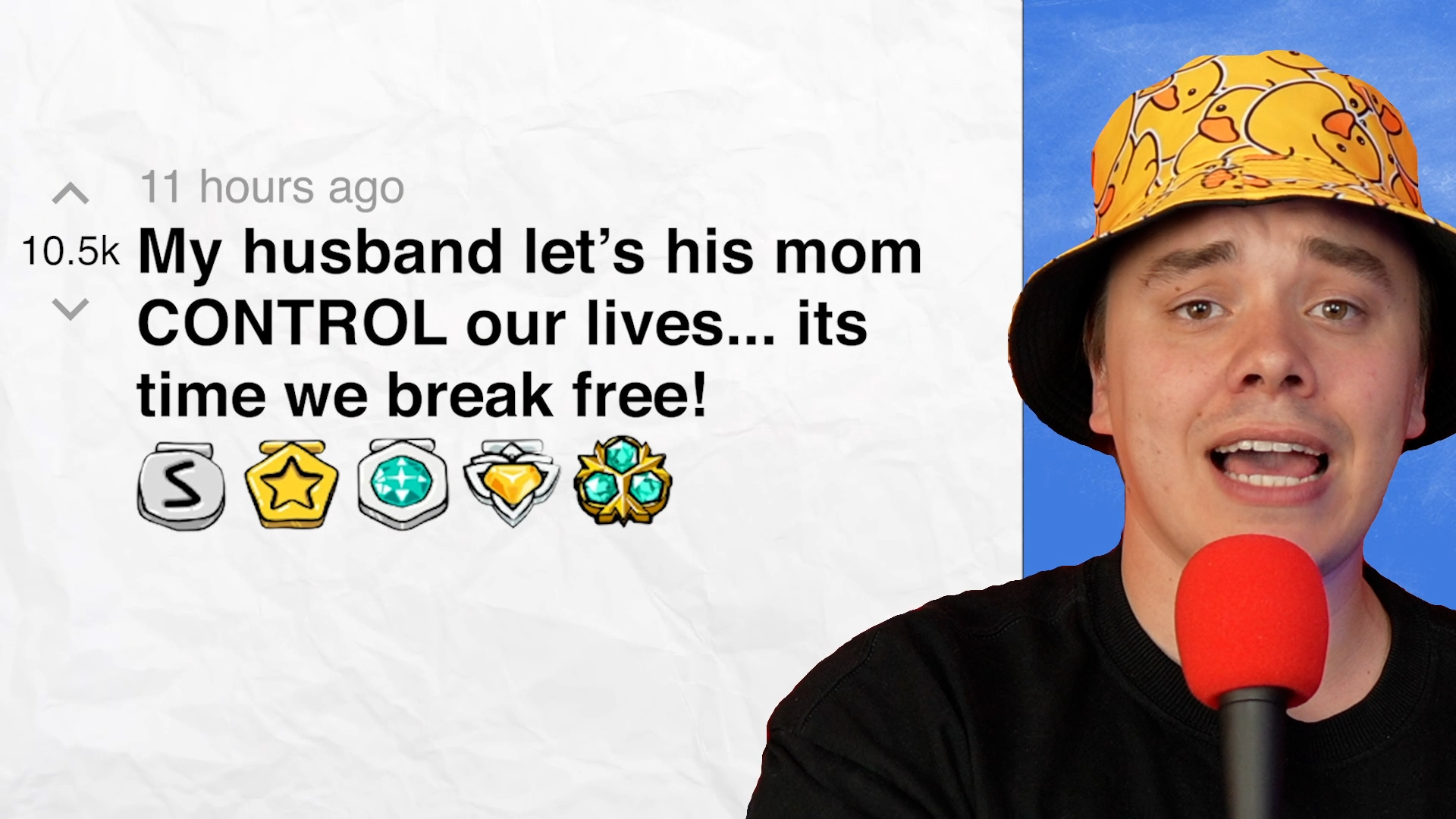 Video thumbnail for My husband let’s his mom CONTROL our lives... its time we break free! - r/charlottedobreyoutube | Reddit Stories