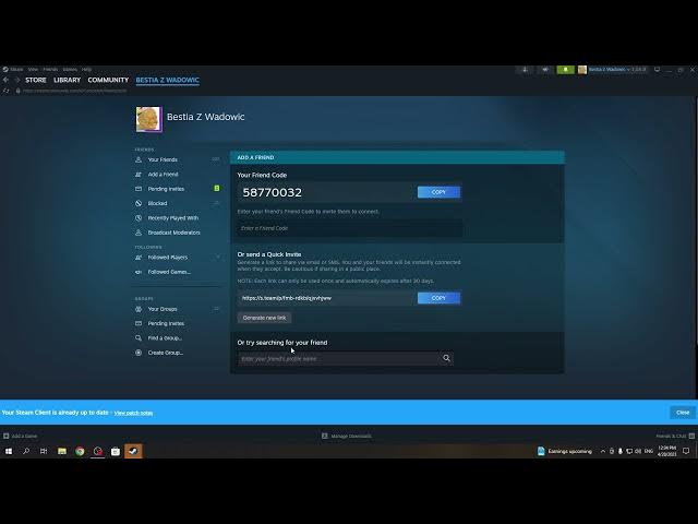 Video thumbnail for How To Add Friends In Steam 2023 | Steam NEW UI UPDATE