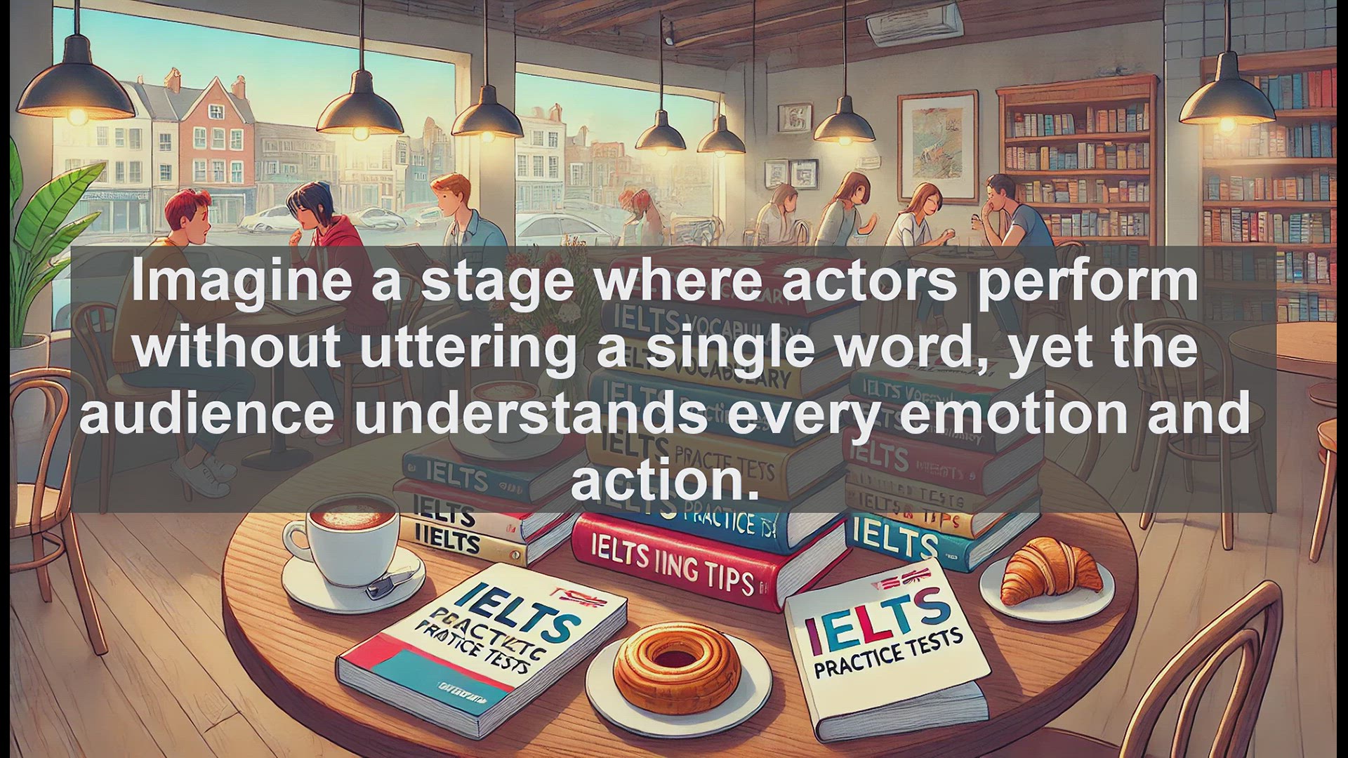 'Video thumbnail for 5000 Must Know IELTS 8.0 Vocabulary - Pantomime: The Art of Silent Expression'