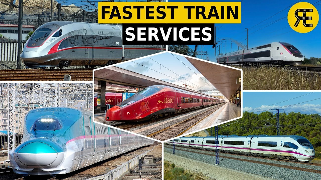 'Video thumbnail for Countries with Fastest High-Speed Trains'
