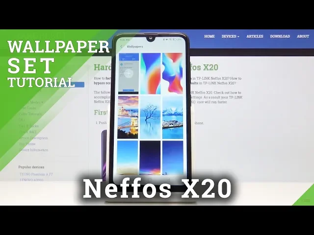 Video thumbnail for How to Change Wallpaper in TP-LINK Neffos X20 - Desktop Update