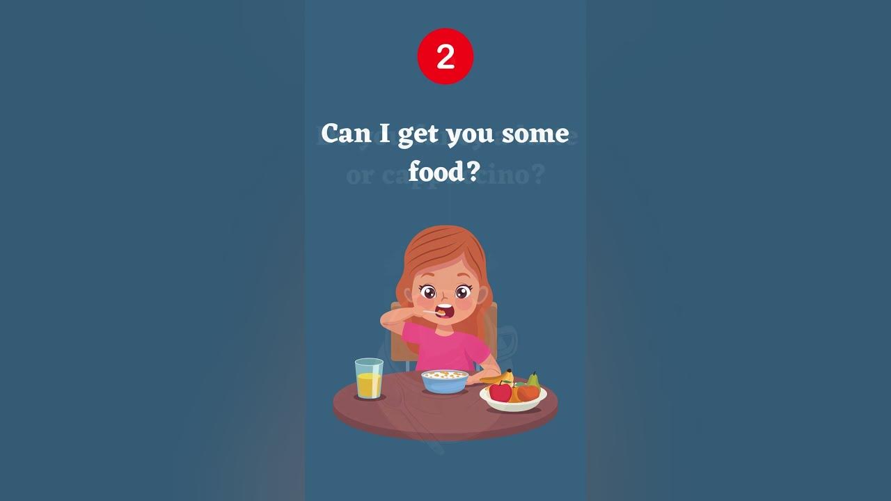 'Video thumbnail for How to Offer Someone Food in English || 7 Smart Ways || ESL Advice || Spoken English'