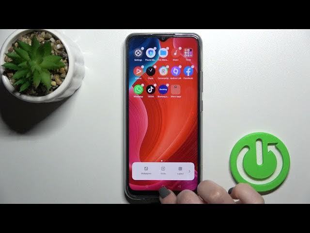Video thumbnail for Realme C25s - How To Change Lock Screen Wallpaper