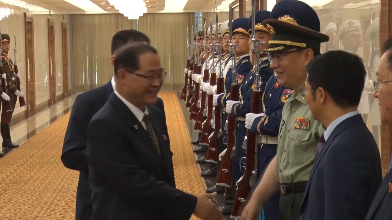 Video thumbnail for North Korea: N. Korean premier's trip to China.