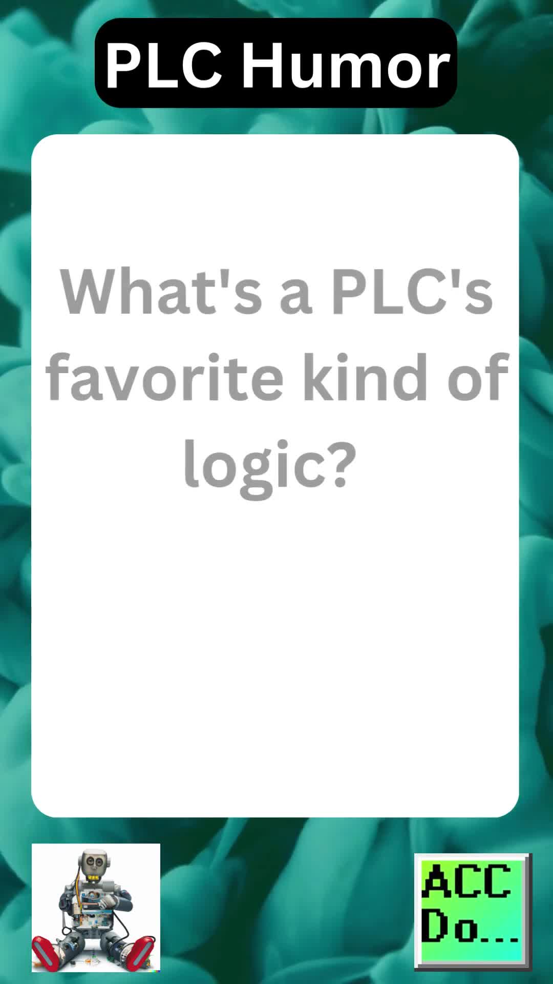 'Video thumbnail for PLCs favorite logic...'