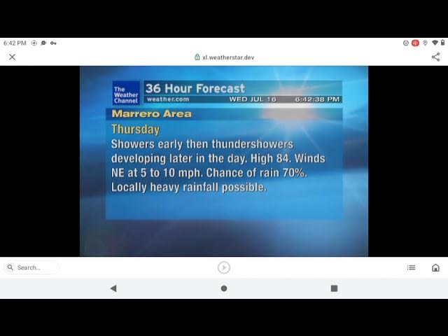 Video thumbnail for Flood Watch In Effect for New Orleans Including Marrero,LA Untill 1:00 AM Saturday
