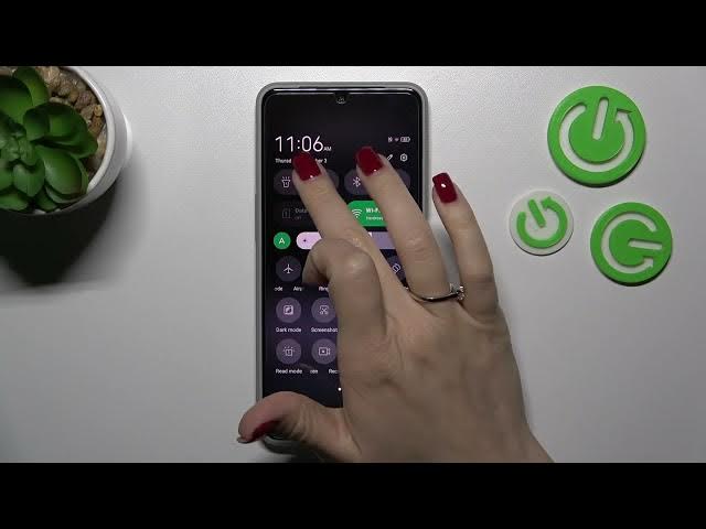 Video thumbnail for ZTE Blade V40s - How To Switch On Flashlight