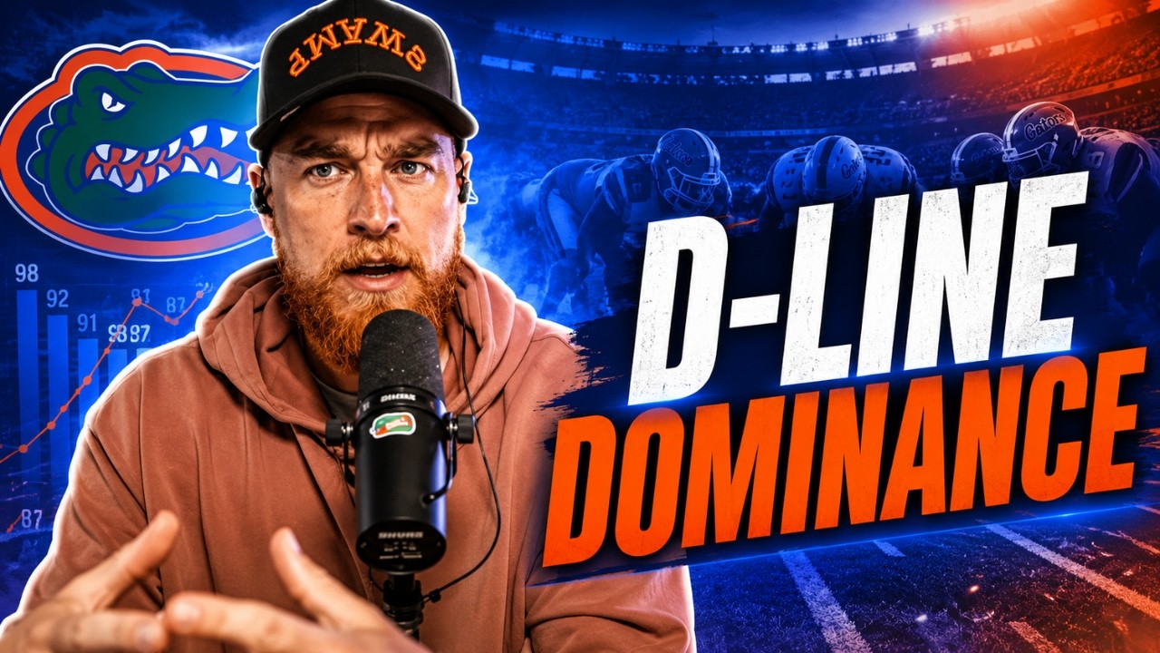Video thumbnail for Florida's Defensive Line Could DOMINATE the SEC in 2026 - The Numbers Don't Lie