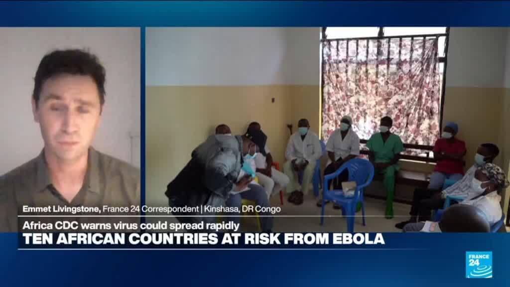 Video thumbnail for Ten African countries at risk from Ebola virus Africa CDC warns