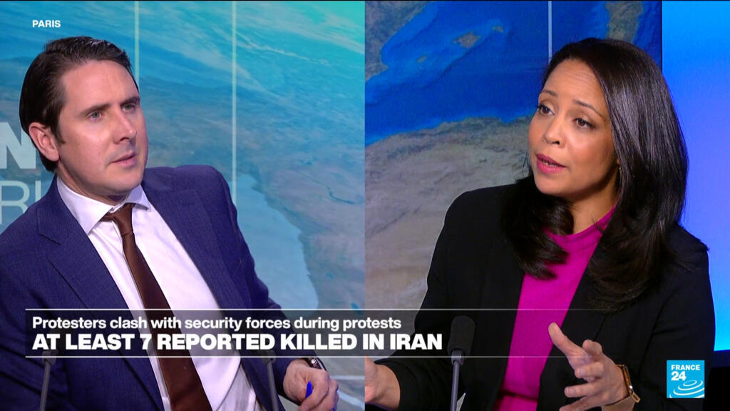 Video thumbnail for Iranian protesters facing 'brutal crackdown' as protests amplify