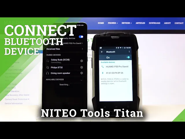 Video thumbnail for How to Link Devices – Bluetooth Connection on Niteo Tools Titan