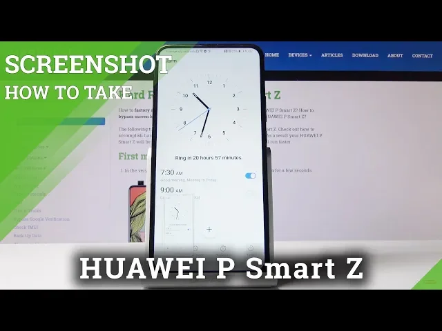 Video thumbnail for How to Take Screenshot in HUAWEI P Smart Z – Capture Screen