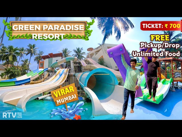 Video thumbnail for Green Paradise Resort & Water Park - Virar (Mumbai) Ticket/Slides - A to Z Information