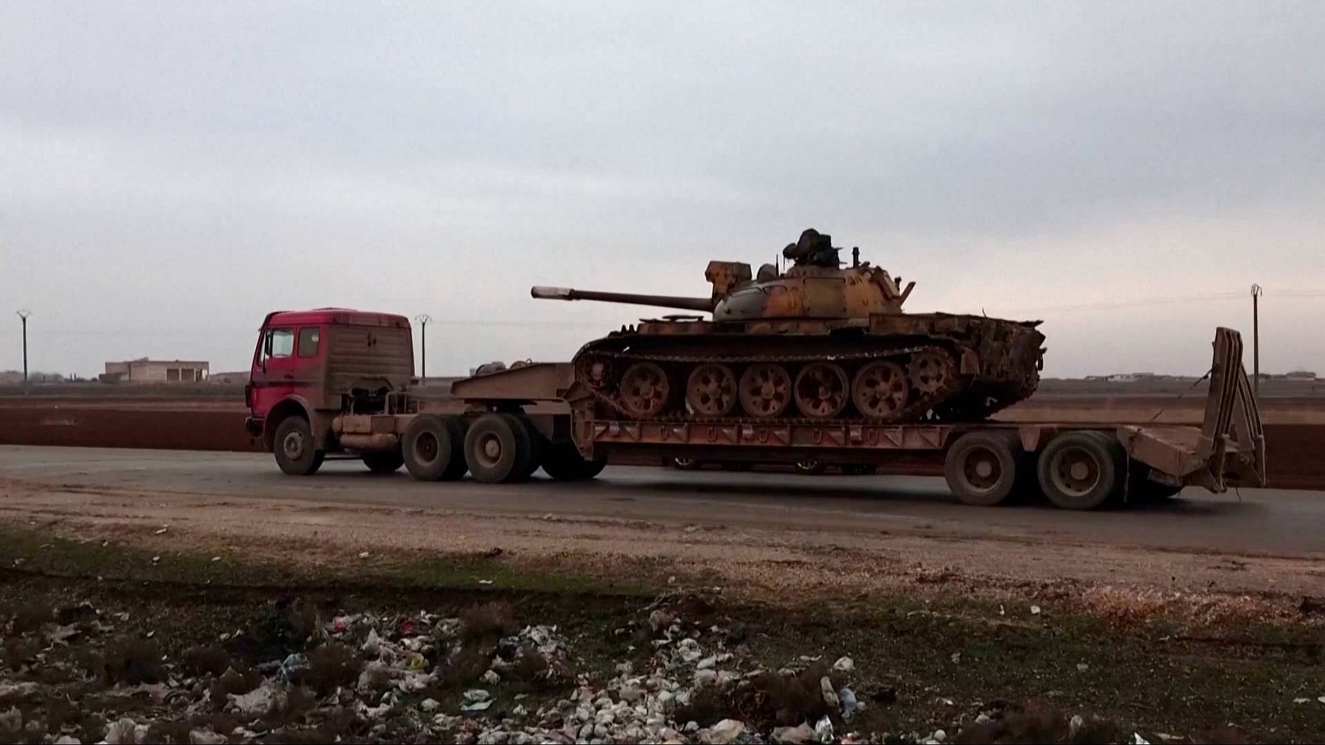 Video thumbnail for Syria ends Kurdish autonomy as government tightens control of northeast