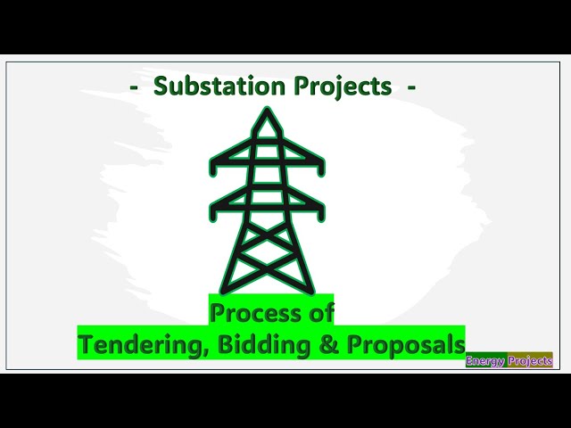 Video thumbnail for 01.Process of substation Tendering, Bidding & Proposal