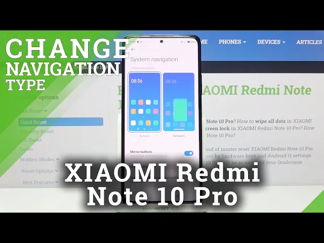 Video thumbnail for Change Navigation Buttons to Gestures in XIAOMI Redmi Note 10 Pro – Customize Navigation Settings