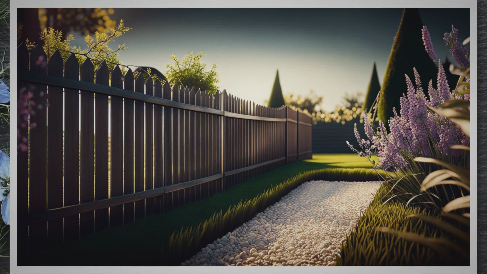 'Video thumbnail for Creative Fence Landscaping Ideas for Your Garden'