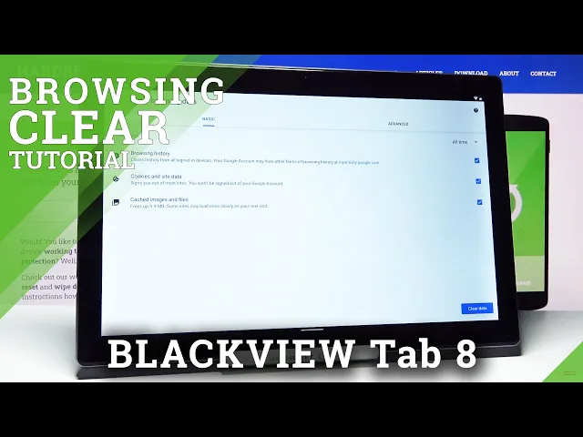 Video thumbnail for How to Clear Browsing Data on BLACKVIEW Tab 8 – Reset All Cookies