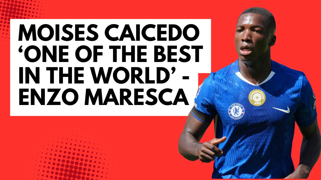 Video thumbnail for Moises Caicedo ‘one of the best in the world’ - Enzo Maresca
