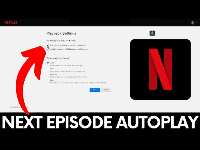 Video thumbnail for How to Enable / Disable Autoplay Next Episode on Netflix? #netflix