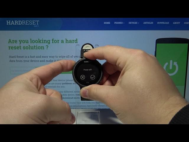 Video thumbnail for Soft Reset of GARMIN Forerunner 630 – Fix Not Responding Screen