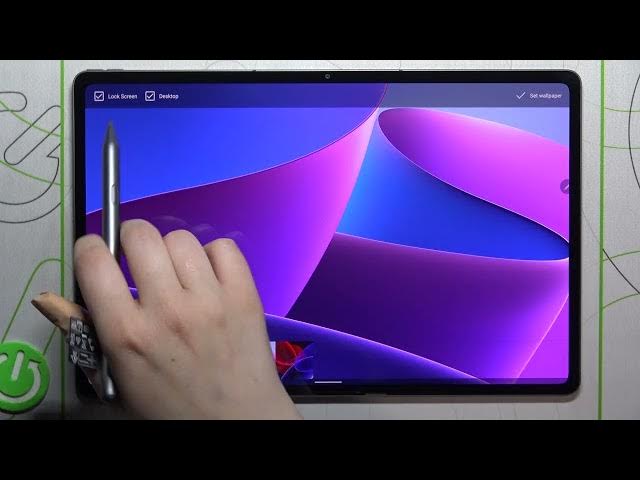 Video thumbnail for How to Change Wallpapers on LENOVO Tab P12 Pro